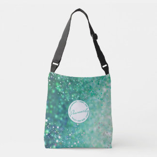 Ajustable Sac fourre-tout de Parties scintillant verte du ph