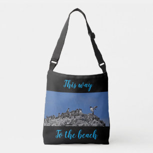 Ajustable Sac fourre-tout de pingouin noir