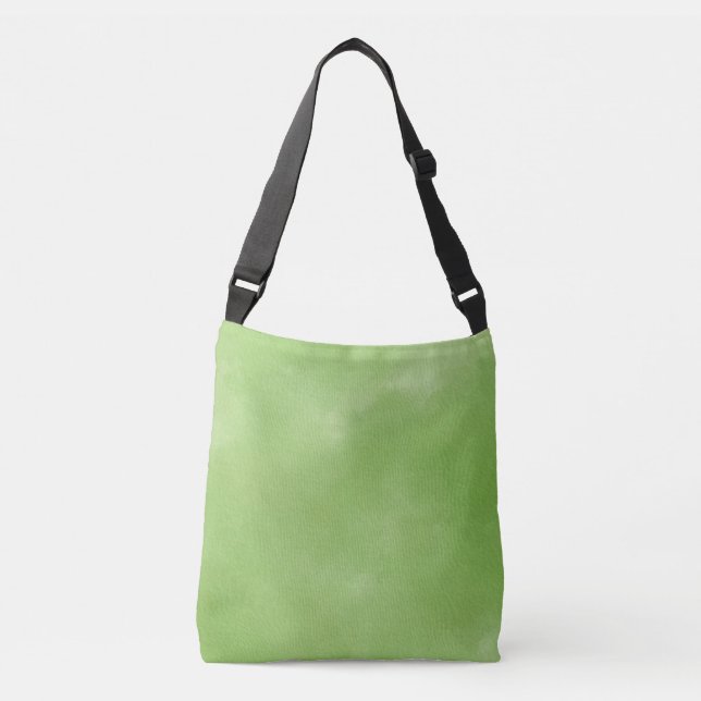 Ajustable Sac fourre-tout de texture de dégradé vert minimal (Devant)