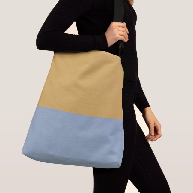 Ajustable  Sac fourre-tout décoratif moitié et moitié  (De près)