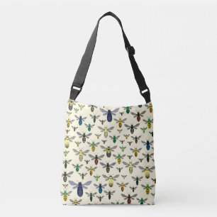 Ajustable Sac fourre-tout des abeilles autochtones