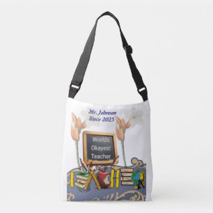 Ajustable Sac fourre-tout des enseignants les plus Okayest d