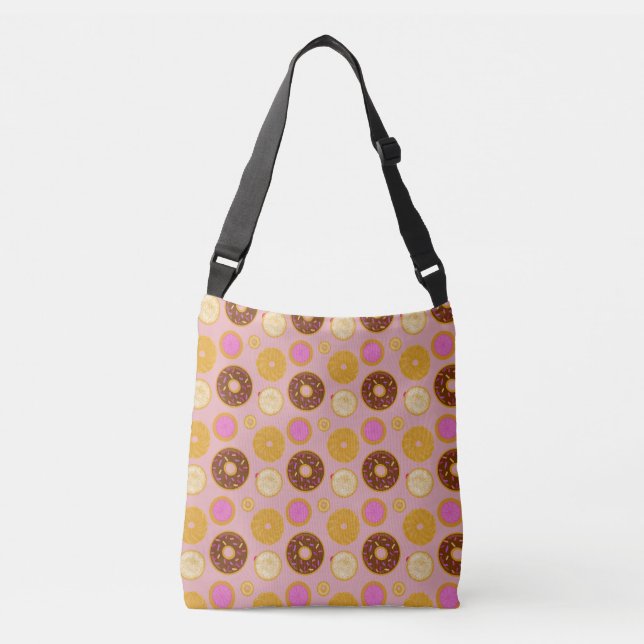 Ajustable Sac fourre-tout Donuts Sucrés (Devant)