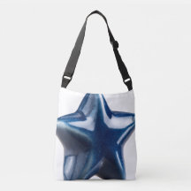 Sac fourre-tout en 3D avec étoile bleue de style e