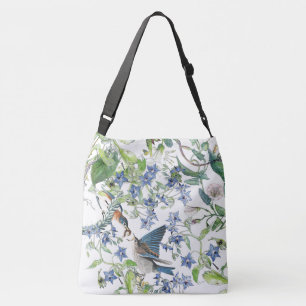 Ajustable Sac fourre-tout floral à bourrache de gloire de