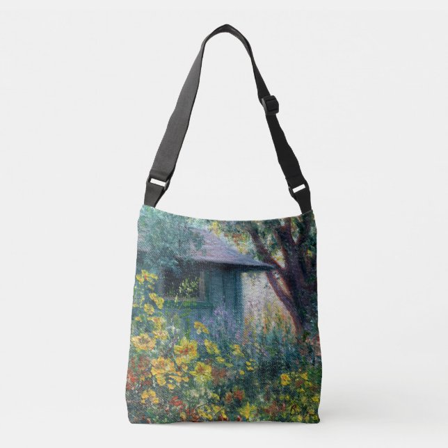 Ajustable sac fourre-tout "Garden Delights" (Devant)