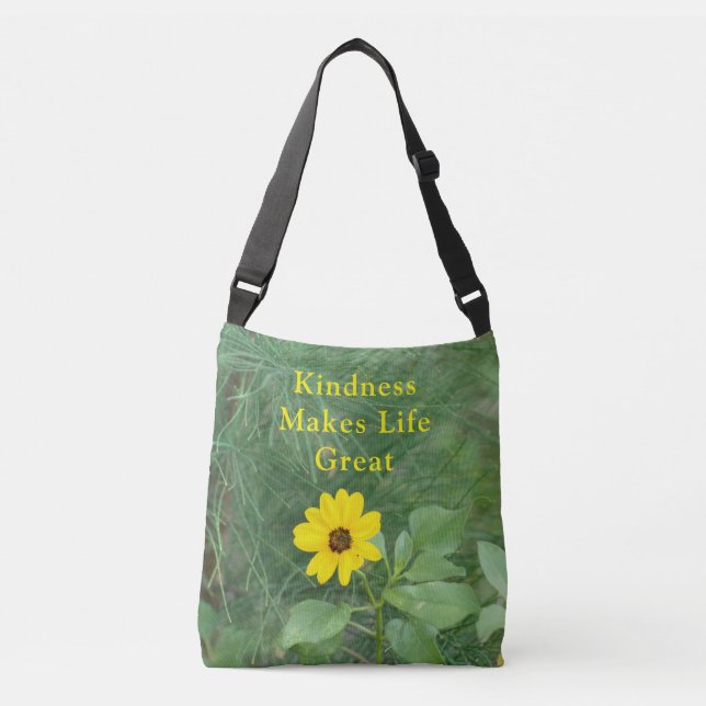 Ajustable Sac fourre-tout Kindness Daisy (Devant)