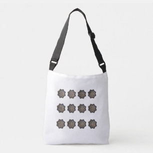 Ajustable Sac fourre-tout Mandala effet 3D Tote-Navy