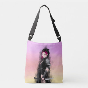 Ajustable Sac fourre-tout manga japonaise samouraï