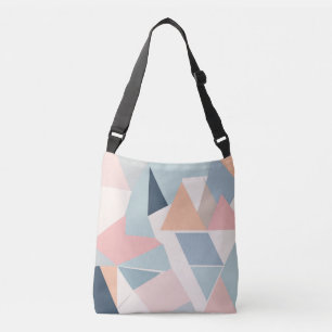 Ajustable Sac fourre-tout minimaliste géométrique Pastel