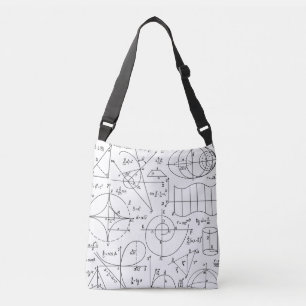 Ajustable Sac fourre-tout Motif mathématiques