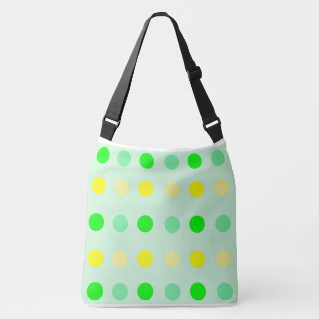 Ajustable Sac fourre-tout Poka Dot (Devant)