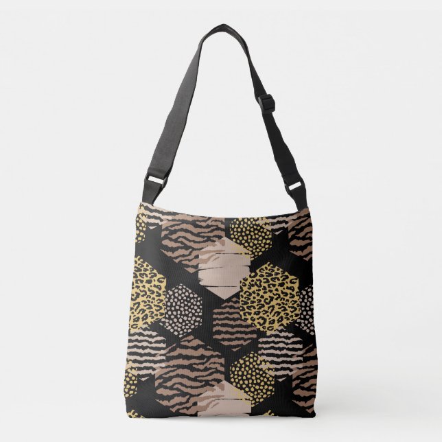 Ajustable Sac fourre-tout poster de animal (Devant)