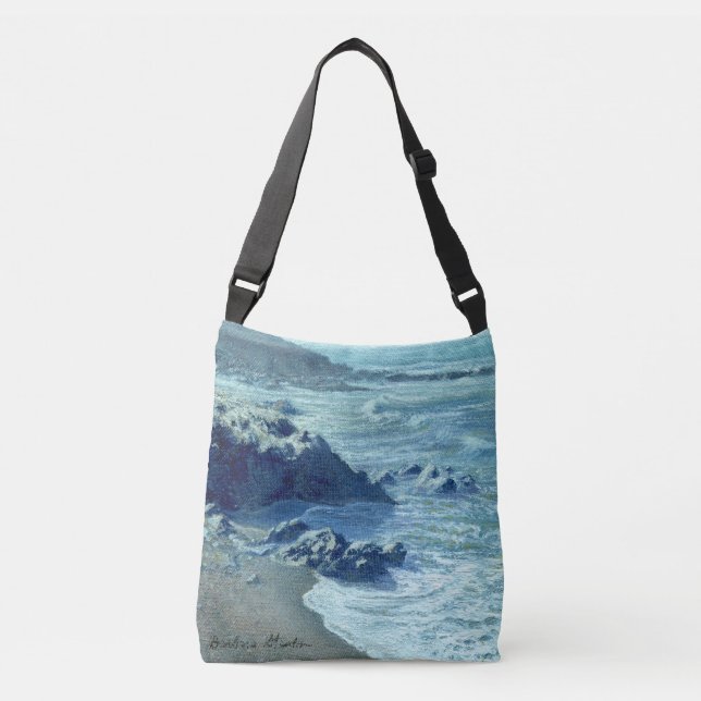 Ajustable sac fourre-tout "Rocky Shoreline" (Devant)