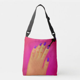 Ajustable Sac fourre-tout technique de clous pourpres