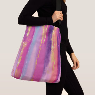 Ajustable Sac fourre-tout tout imprimé avec bandoulière. gra