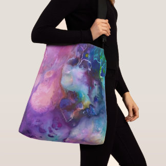 Ajustable Sac fourre-tout tout imprimé avec bandoulière. gra