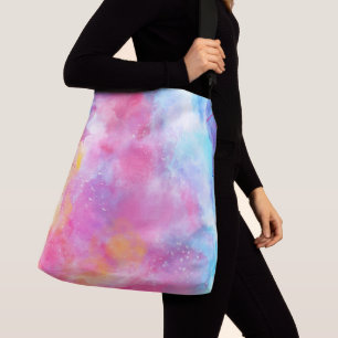 Ajustable Sac fourre-tout tout imprimé avec bandoulière. gra