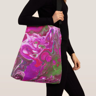 Ajustable Sac fourre-tout tout imprimé avec bandoulière. gra
