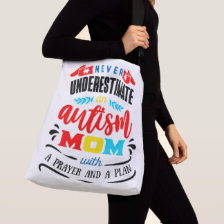 Ajustable Sac fourre-tout tout imprimé avec bandoulière. gra