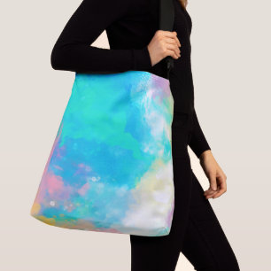 Ajustable Sac fourre-tout tout imprimé avec bandoulière. gra
