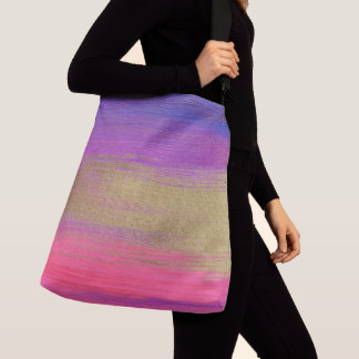 Ajustable Sac fourre-tout tout imprimé avec bandoulière. gra