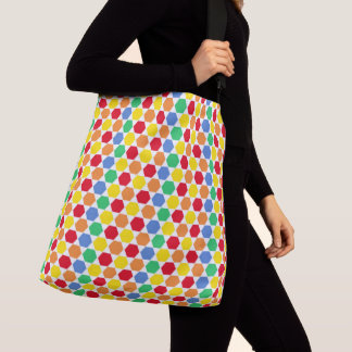 Ajustable Sac fourre-tout tout imprimé avec bandoulière. gra