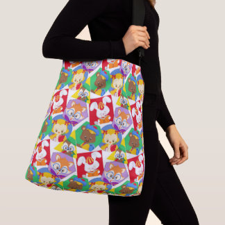 Ajustable Sac fourre-tout tout imprimé avec bandoulière. gra