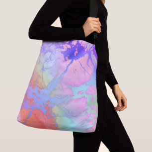 Ajustable Sac fourre-tout tout imprimé avec bandoulière. gra