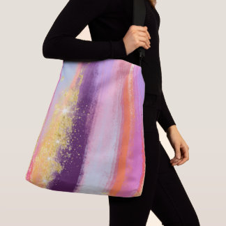 Ajustable Sac fourre-tout tout imprimé avec bandoulière. gra