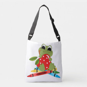 Ajustable Sac fourre-tout tout imprimé avec bandoulière. tai
