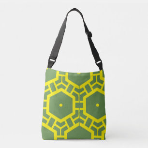 Ajustable SAC FOURRE-TOUT VERT ET YELLOw