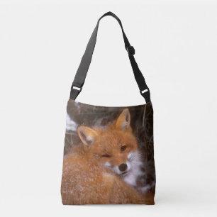 Ajustable Sac mortuaire croisé "à Fox rouge"
