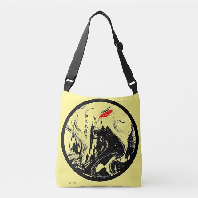 Ajustable Sac mortuaire croisé de "Paris" (Devant)
