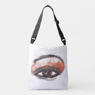 Ajustable Sac mortuaire orange à croix de fard à paupières