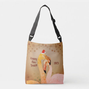 Ajustable Sac Nouvel An Flamants Roses