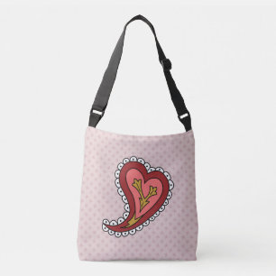 Ajustable Sac Paisley Heart All-Over-Print