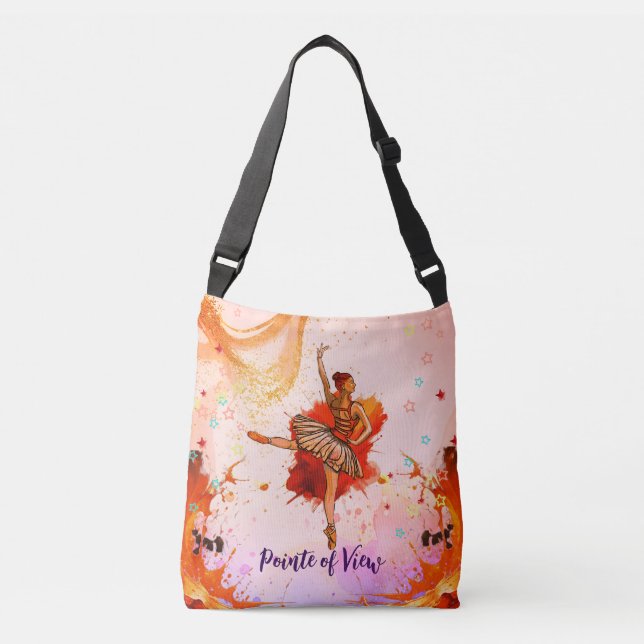 Ajustable Sac Pointe of View Balletcore Grace en Mouvement D (Devant)