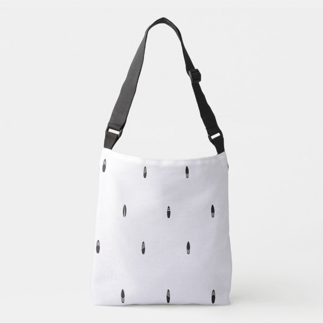 Ajustable Sac porté travers | Fourre-tout à impression perso (Devant)