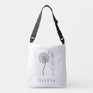 Ajustable Sac "Respirez simplement" personnalisé avec vœu de