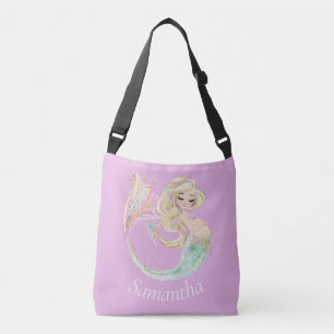 Ajustable Sac rose maternité sirène à travers le corps