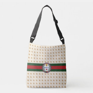 Ajustable Sac souple de Croix-Corps avec le Pizazz européen
