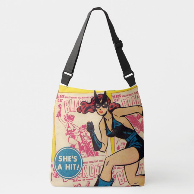 Ajustable Sac Super Hero Chat Noir (Devant)