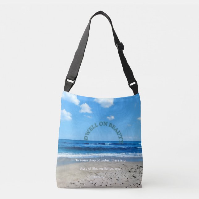 Ajustable Sac tote jour de la Terre (Devant)
