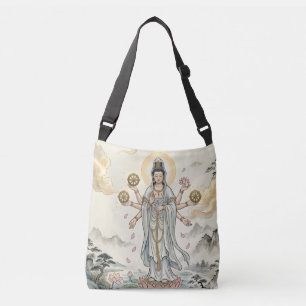 Ajustable Sac ToteGautam Bouddh Art Divin - D