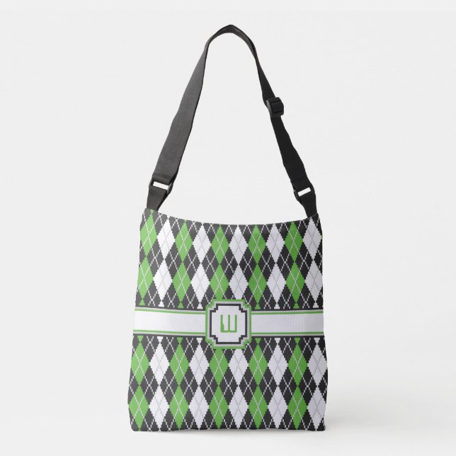 Ajustable Sac Tout-Sur-Imprimé Jacquard Rétro (Devant)