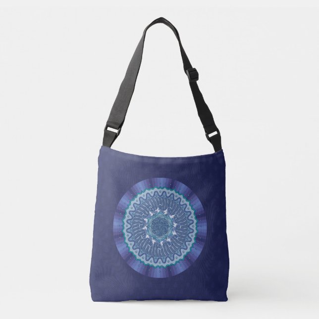 Ajustable Sac Tout-Sur-Imprimé Mandala (Devant)