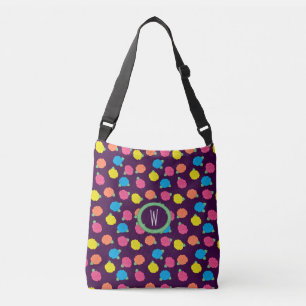 Ajustable Sac Tout-Sur-Imprimé Rose Neon