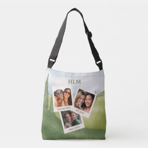 Ajustable SIX PHOTOS Sac Crossbody personnalisé
