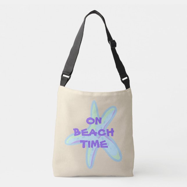 Ajustable Sur La Plage Sac Croisé Starfish (Devant)